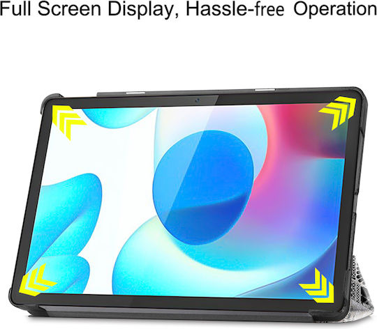 Sonique Флип Капак Издръжлив Сив За Realme Pad 10.4'
