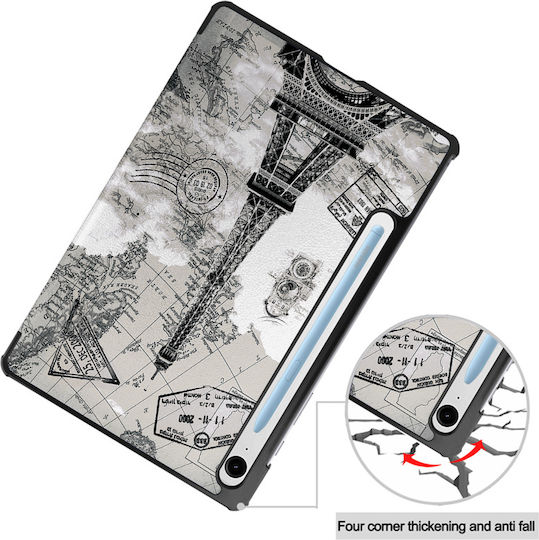 Sonique Flip Cover Durable Multicolour (Samsung Galaxy Tab S9 FE 10.9)