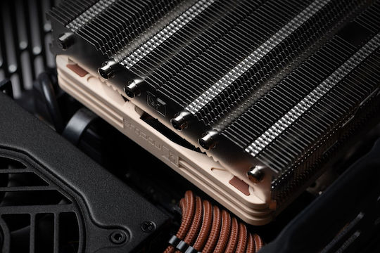 Noctua NH-L12SX77 Ψύκτρα Επεξεργαστή Low Profile για Socket AM4/AM5/1200/115x/1700 Καφέ