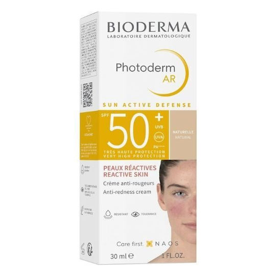 Biodrerma Photoderm AR SPF50+ Αντηλιακή Κρέμα με Χρώμα για το Δέρμα με Ερυθρότητα