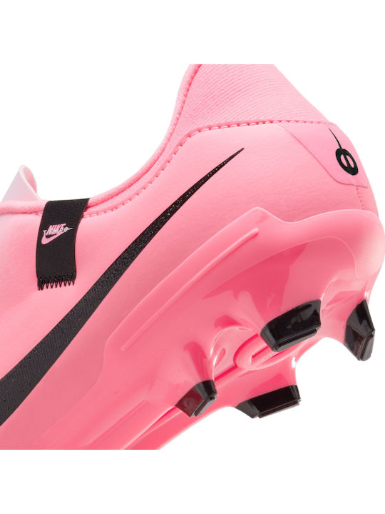 Nike Tiempo Legend 10 Academy Футболни Обувки с Бутони Бяло / Ярко Малиново / Черно