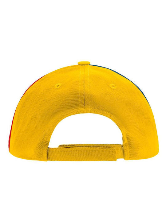 Koupakoupa Παιδικό Καπέλο Υφασμάτινο Super Mario Win Κίτρινο