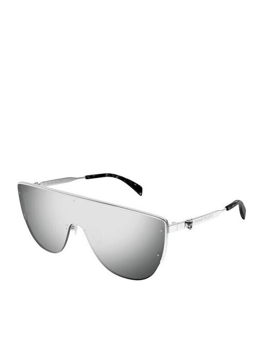Alexander McQueen Γυαλιά Ηλίου Ασημί με Μεταλλικό Σκελετό Alexander McQueen Γυαλιά Ηλίου Ασημί με Μεταλλικό Σκελετό