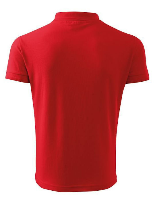 Malfini Men's Short Sleeve Promotional Blouse red