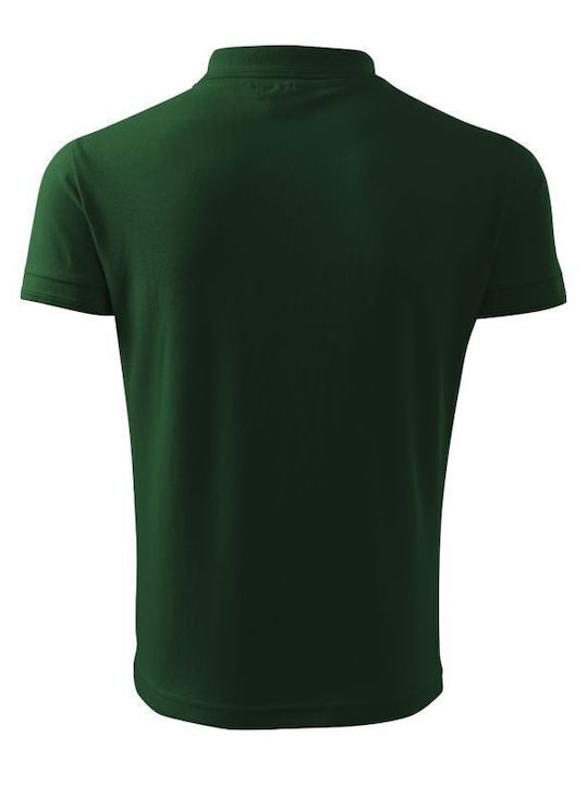 Malfini Men's Short Sleeve Promotional Blouse Bottle Green