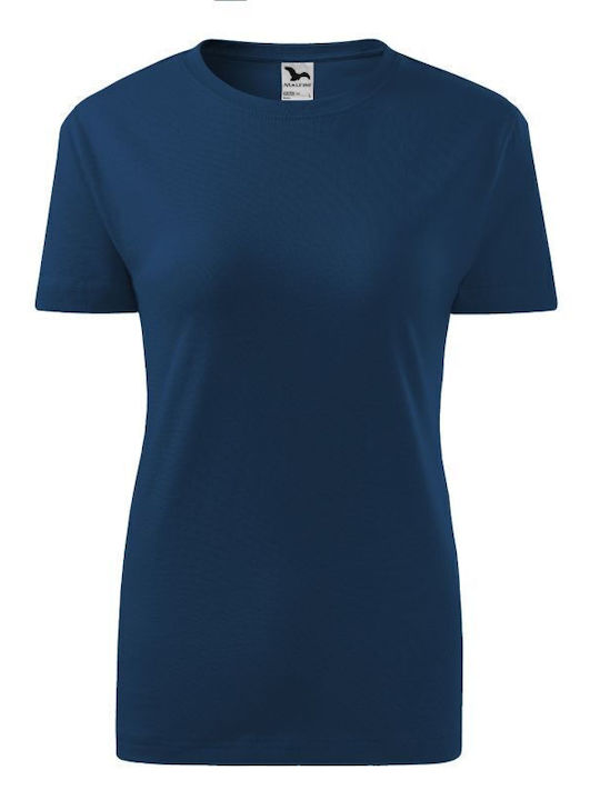 Malfini Femeiesc Tricou Promotional Mânecă Scurtă Dark Blue