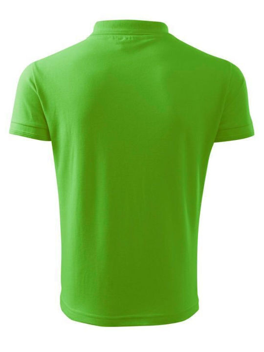 Malfini Men's Short Sleeve Promotional Blouse Green Apple