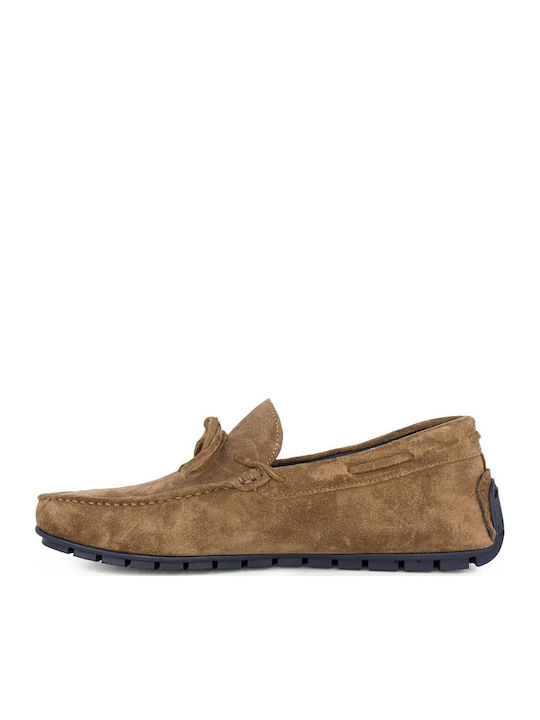 Mocasini barbati Taupe