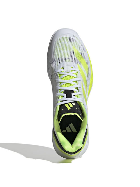 Adidas Defiant Speed 2 Ανδρικά Παπούτσια Τένις Λευκά