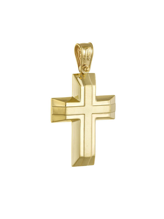 Kritsimis Gold Cross 14K with Chain