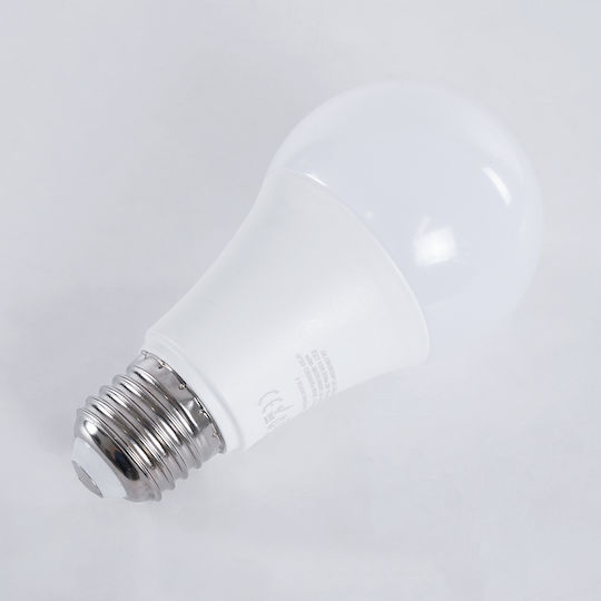GloboStar LED-Lampe 10W 110mm für Fassung E27 und Form A60 Kühles Weiß 990lm Dimmbar
