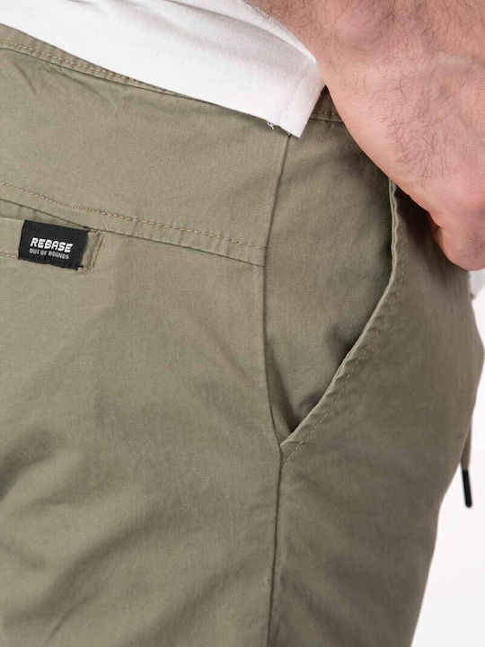Παντελόνι Chino Ελαστικό σε Ίσια Γραμμή Mint