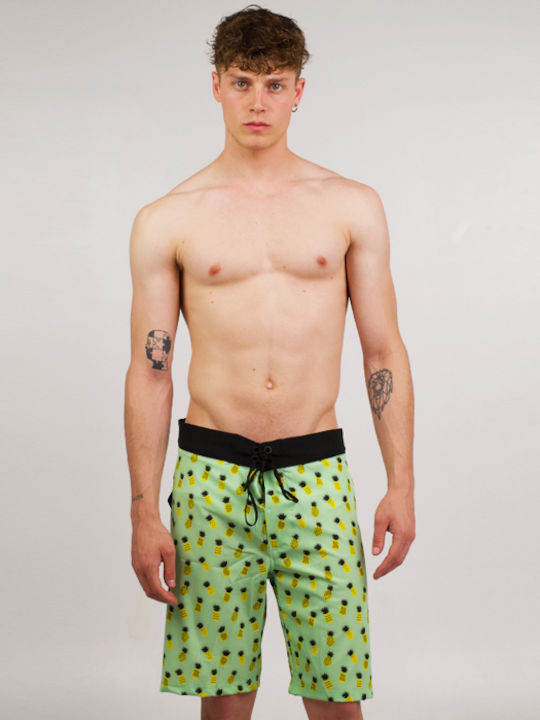 Men's Swimwear Bermuda Green