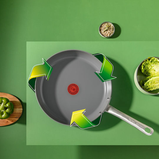 Tefal Renew+ Pan aus Aluminium mit Keramikbeschichtung 24cm