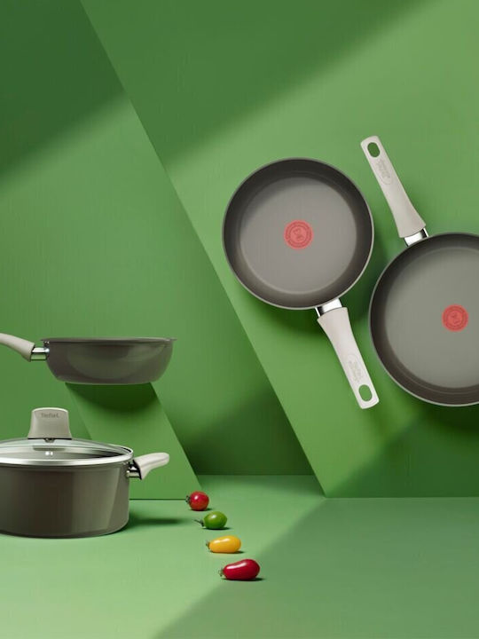 Tefal Renew+ Pan aus Aluminium mit Keramikbeschichtung 24cm