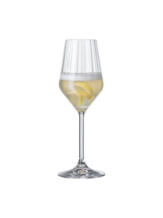 Spiegelau Lifestyle Gläser-Set Champagner aus Glas Stapelbar 310ml 4Stück