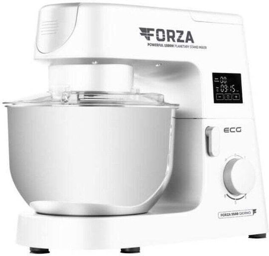ECG Mixează 1500W cu Vas din Oțel Inoxidabil 6.5lt