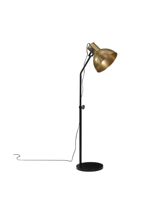 vidaXL Floor Lamp H90xW30cm. with Socket for Bulb E27 Bronze