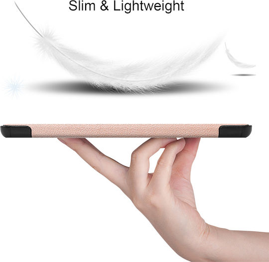 Sonique Flip Cover Ανθεκτική Ροζ Χρυσή (Galaxy Tab A7 2020/2022)