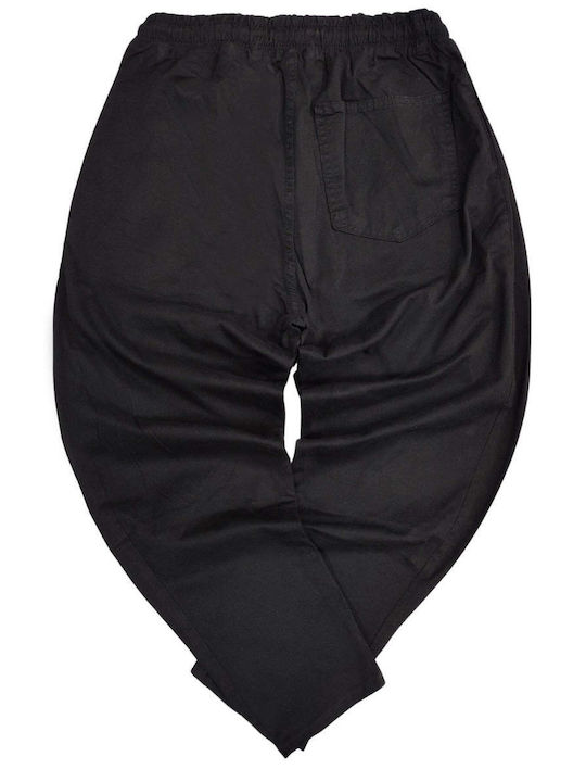 Gang Clothing Herrenhose in Lockerer Passform Black