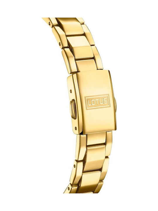 Lotus Watches Ρολόι Μπαταρίας με Μεταλλικό Μπρασελέ Lotus Watches Ρολόι Μπαταρίας με Μεταλλικό Μπρασελέ