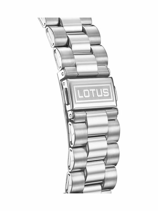 Lotus Watches Damen Uhr mit Silber Metallarmband