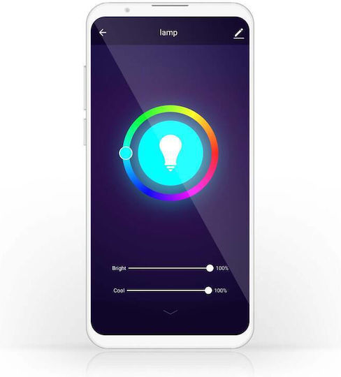 Nedis LED крушка 9W за фасунга E27 RGB 806лм