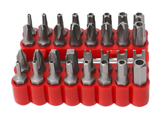 Proskit Σετ 33 Μύτες Κατσαβιδιού Torx / Torq / Tri-Wing / Σταυρός