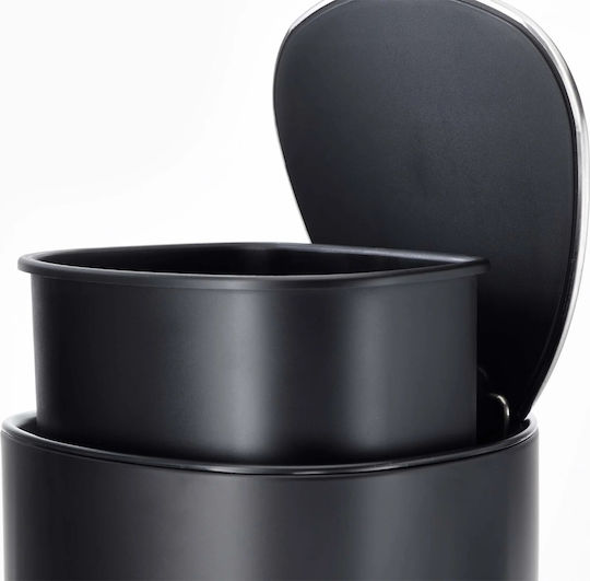 Joseph Joseph Inox Badezimmer Mülleimer 5Es Schwarz