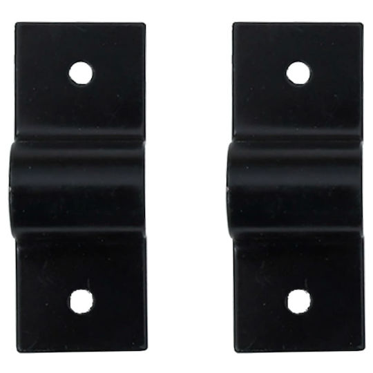 Vidaxl Rubber Wall-Mounted Boom Black Steel Black