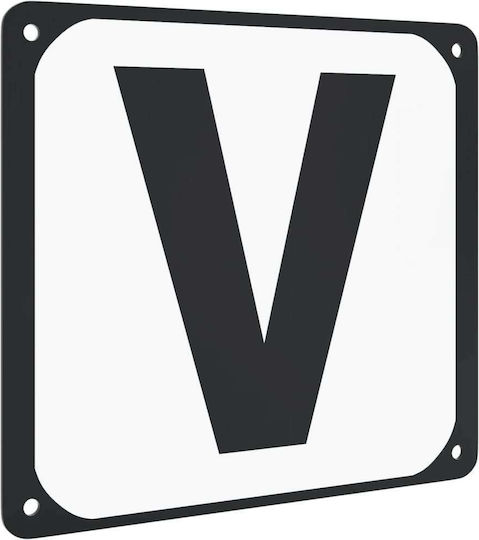 Vidaxl Γράμματα Εκδήλωση Επίδειξης Αλόγων 12 Τεμ Ατσάλι
