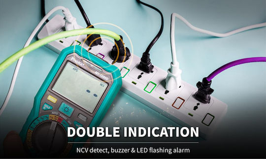 Proskit Digital Multimeter True RMS with Buzzer with AC / DC / Capacitance Measurement MT-1280D