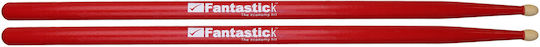 Balbex Drumsticks Schlagzeug 5A in Rot Farbe