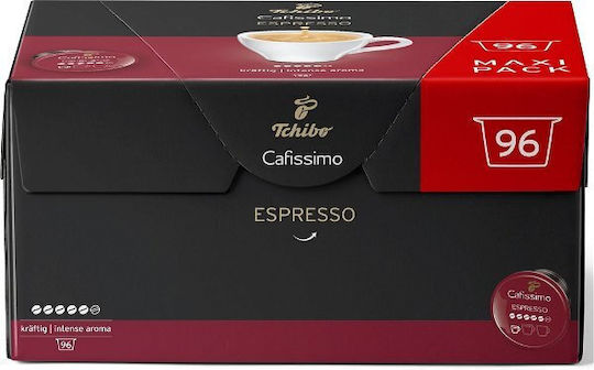 Tchibo Κάψουλες Espresso Cafissimo Συμβατές με Μηχανή Cafissimo 96caps