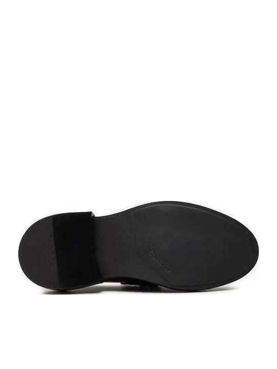 Men's Leather Moccasins Black