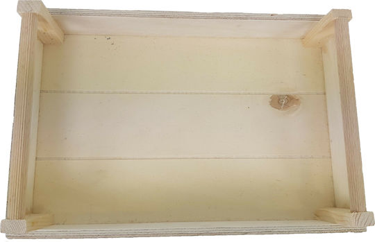Nakaro Wood Carrier Serving Basket 1pcs