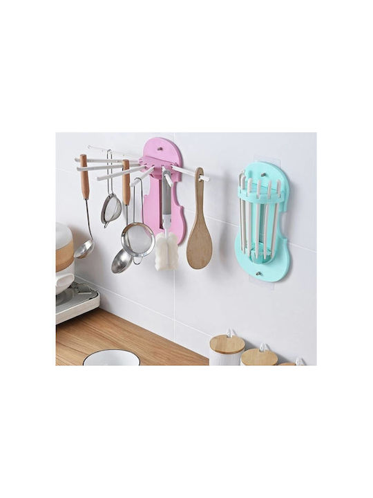 Multifunctional Support Towels Kitchen Utensils Pink 26.5 X 39 X 21 Cm