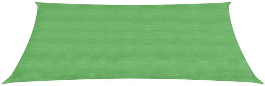 Rectangular Open Green Shade Fabric 2x3.5 M Hdpe 160 g/m² Green 2 X 3.5 M