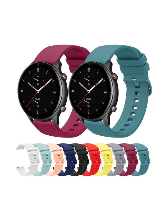 Amazfit Gtr 3 Amazfit Gtr 3 Pro Amazfit Gtr 2e Amazfit Gtr 2 Amazfit 3 Amazfit Gtr 47 Χλστ Amazfit Pace Amazfit Stratos Amazfit 2 Stratos Monochrome Watch Strap Silicone 22 M