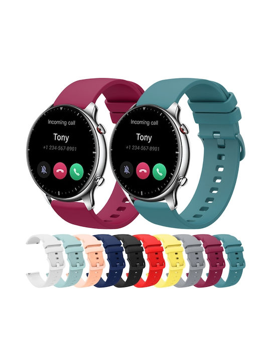 Amazfit Gtr 3 Amazfit Gtr 3 Pro Amazfit Gtr 2e Amazfit Gtr 2 Amazfit 3 Amazfit Gtr 47 Χλστ Amazfit Pace Amazfit Stratos Amazfit 2 Stratos 22mm Monochrome Watch Strap Soft