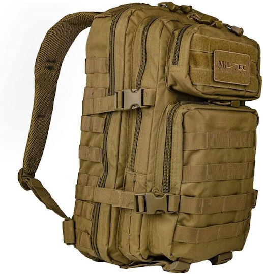 Mil-Tec Military Backpack Backpack made of Polyester Green/Coyote 36lt