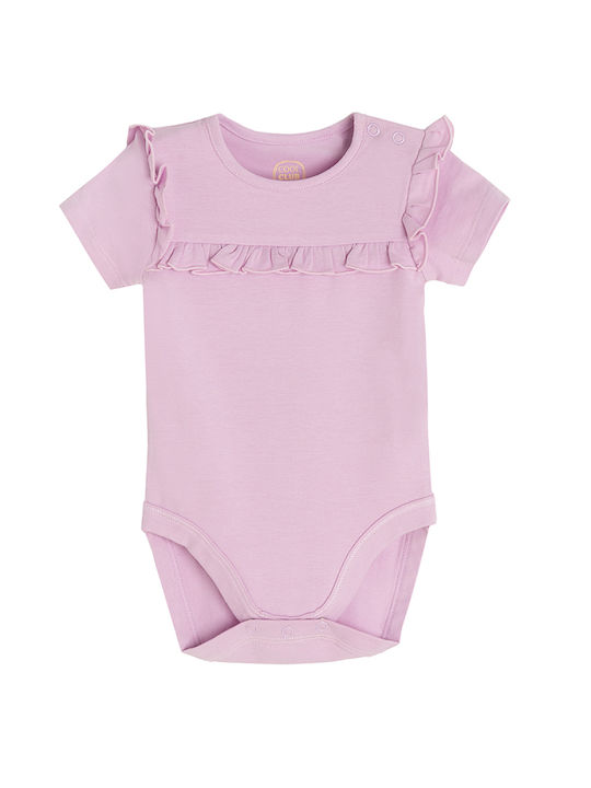 Cool Club Set Baby-Strampler Kurzärmelig Purple 2Stück