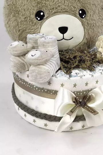 Dama Koupa Χειροποίητο Diaper Cake για Αγόρι