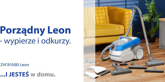 Zelmer Σκούπα Υγρών / Στερεών 2100W με Πλαστικό Κάδο 5.2lt