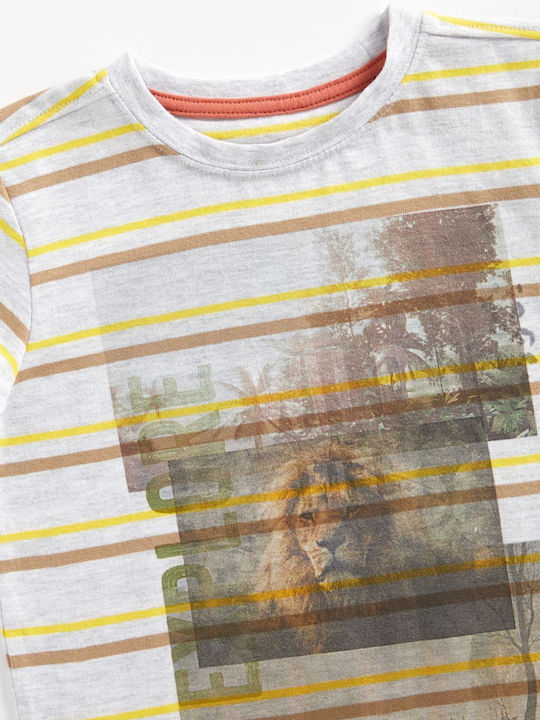 Kids' Shirt Short Sleeve Stripes