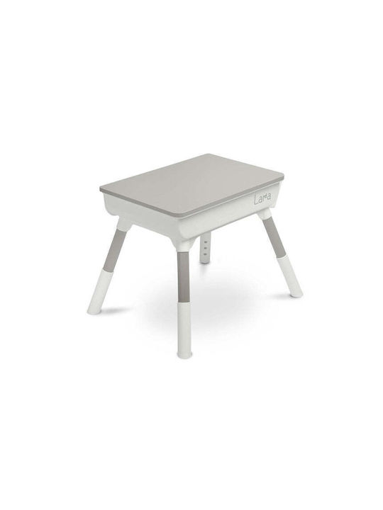 Toyz Kids Table Set with Chairs for Painting Made of Gray Plastic Toyz