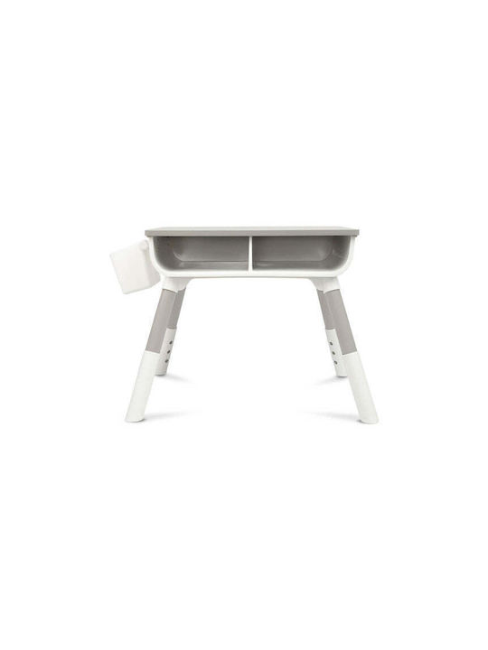 Toyz Kids Table Set with Chairs for Painting Made of Gray Plastic Toyz