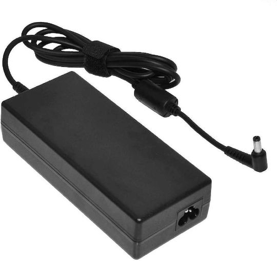 Makki Laptop Charger 120W 19V 6.3A for Asus / Toshiba / Lenovo without Power Cable and with plug set