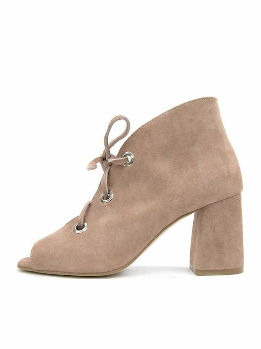Debutto Donna Ankle Boots Ροζ