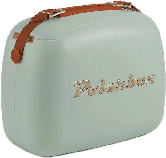 Polarbox Small Gold Edition Portable Fridge 6lt Pastel Green